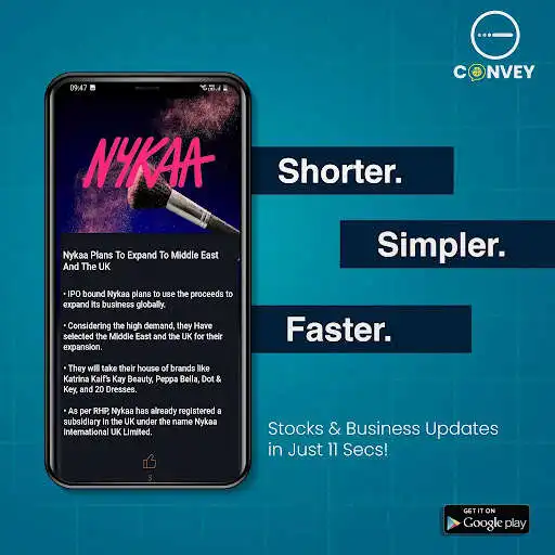 Play Convey: Stocks  Business News  and enjoy Convey: Stocks  Business News with UptoPlay