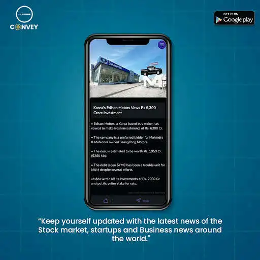 Play Convey: Stocks  Business News as an online game Convey: Stocks  Business News with UptoPlay