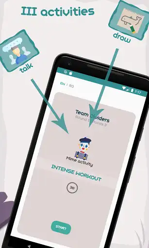 Play Convivial Time - charades as an online game Convivial Time - charades with UptoPlay