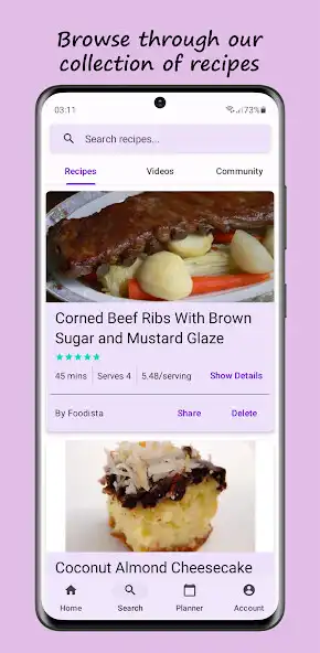 Play CookBook - Recipes  Videos as an online game CookBook - Recipes  Videos with UptoPlay