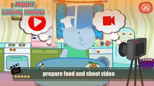 Play Cook Hippo: YouTube blogger  and enjoy Cook Hippo: YouTube blogger with UptoPlay