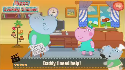 Play Cook Hippo: YouTube blogger as an online game Cook Hippo: YouTube blogger with UptoPlay