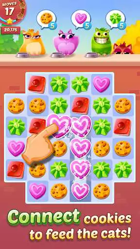 Play Cookie Cats  and enjoy Cookie Cats with UptoPlay