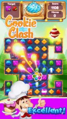 Play Cookie Clash - Match 3 Puzzle