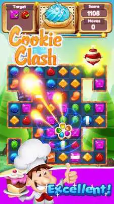 Play Cookie Clash - Match 3 Puzzle