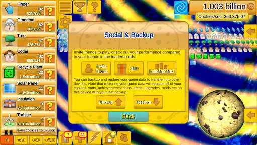 Play Cookie Clicker Save The World as an online game Cookie Clicker Save The World with UptoPlay