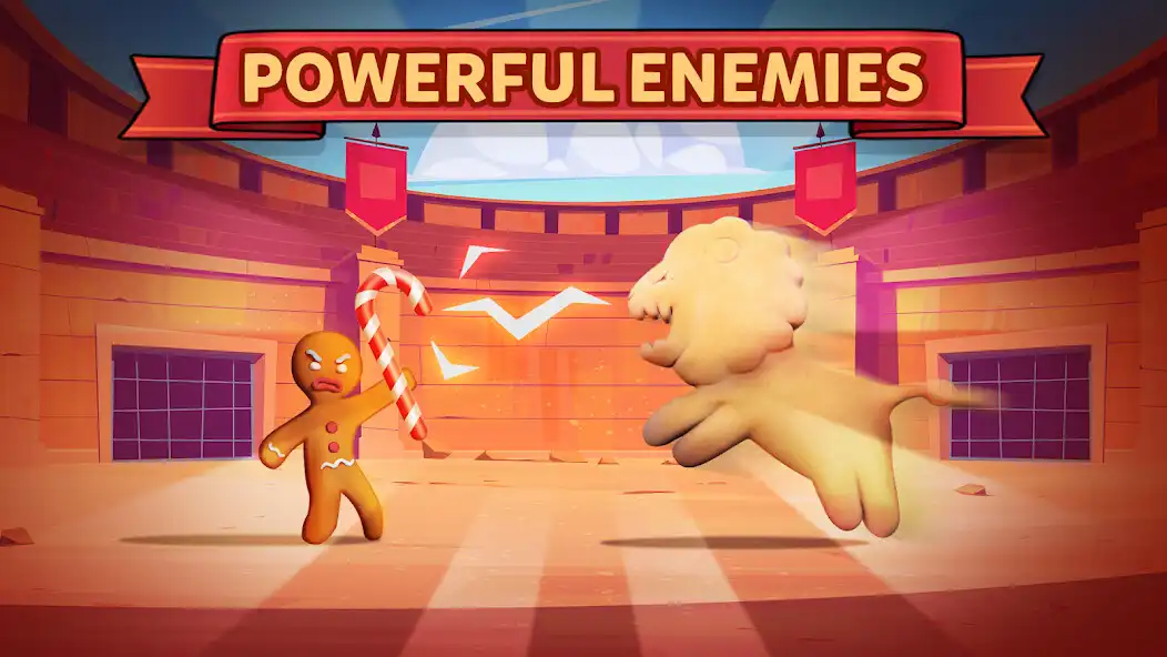 Play Cookie Hero: Gingerbread Man as an online game Cookie Hero: Gingerbread Man with UptoPlay