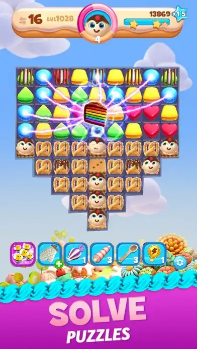 Play Cookie Jam Blast™ Match 3 Game  and enjoy Cookie Jam Blast™ Match 3 Game with UptoPlay