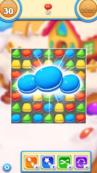 Play Cookie Macaron Pop : Match 3  and enjoy Cookie Macaron Pop : Match 3 with UptoPlay