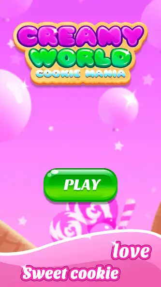Play Cookie Mania:Creamy World  and enjoy Cookie Mania:Creamy World with UptoPlay