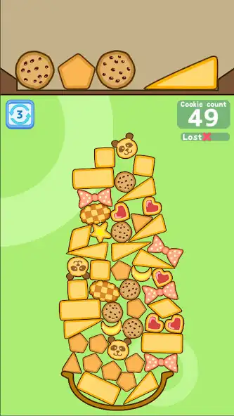 Play Cookie Tower Challenge　～New puzzle games as an online game Cookie Tower Challenge　～New puzzle games with UptoPlay