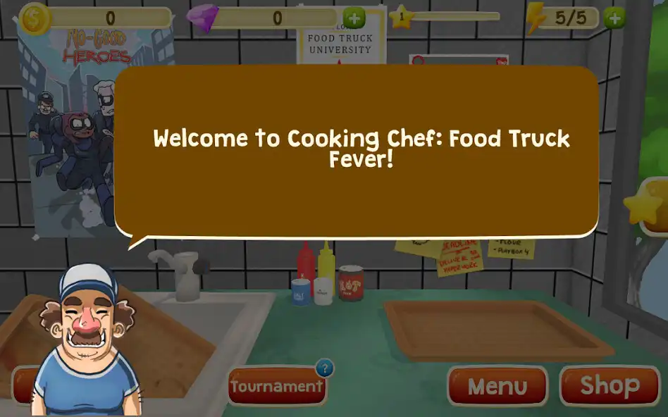 Play Cooking Chef: Food Truck Fever  and enjoy Cooking Chef: Food Truck Fever with UptoPlay