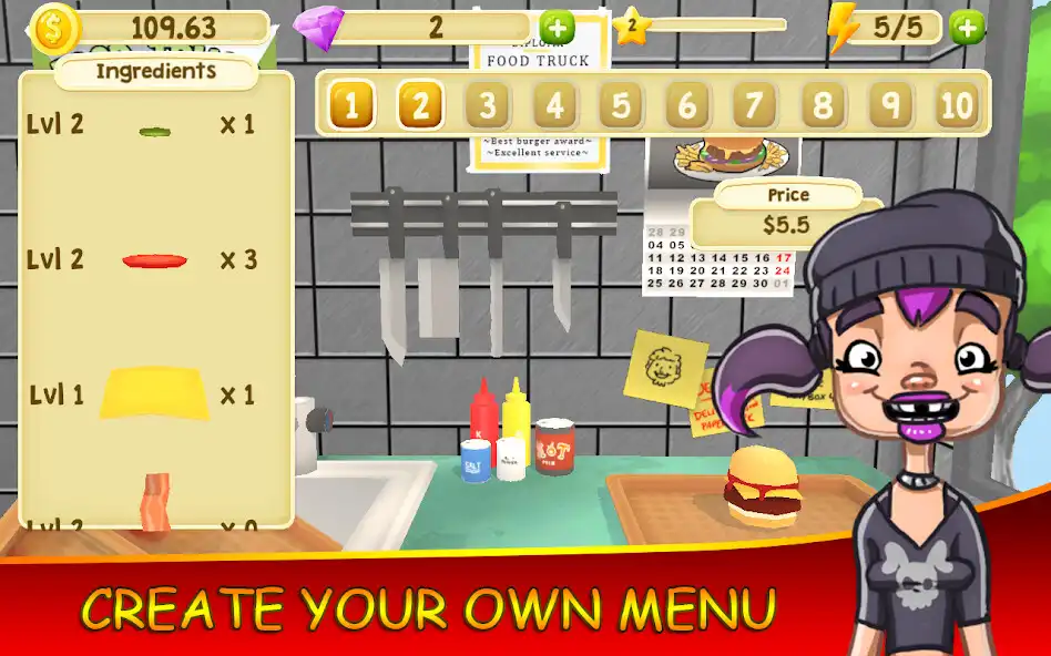 Play Cooking Chef: Food Truck Fever as an online game Cooking Chef: Food Truck Fever with UptoPlay