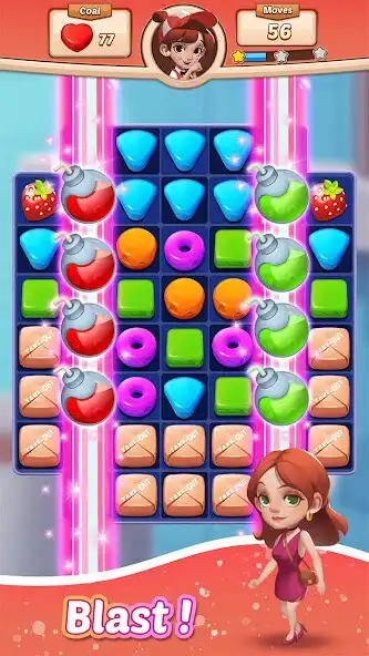 Play Cooking Crush Legend - Match! as an online game Cooking Crush Legend - Match! with UptoPlay