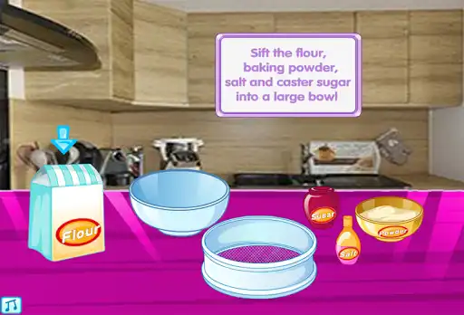 Play Cooking dessert pan cakes  : Games For Girls as an online game Cooking dessert pan cakes  : Games For Girls with UptoPlay