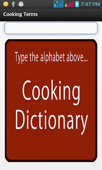 Play Cooking Dictionary Play Cooking Dictionary