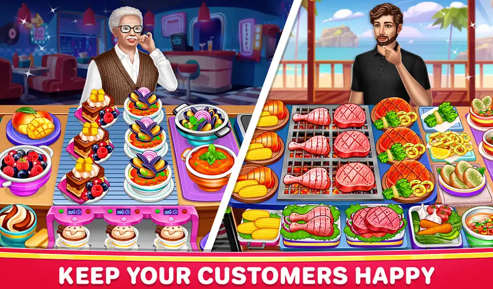 Play Cooking Diner Restaurant Game as an online game Cooking Diner Restaurant Game with UptoPlay
