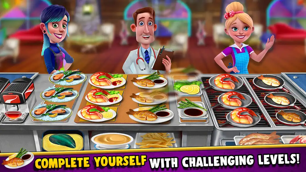 Play Cooking Fun: Restaurant Games as an online game Cooking Fun: Restaurant Games with UptoPlay