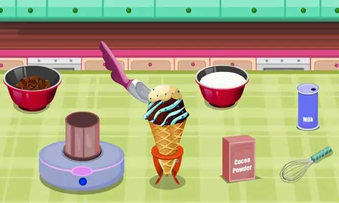 Play Cooking Game Italian Gelato