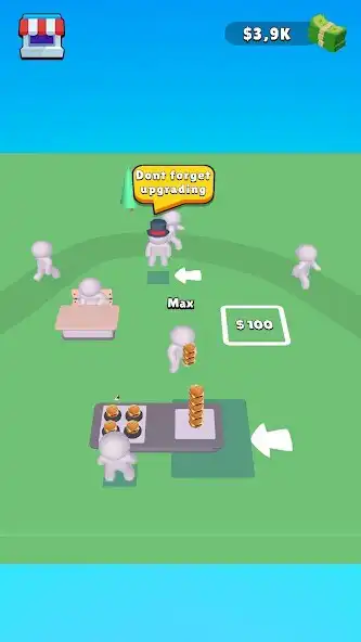 Play Cooking game:restaurant tycoon as an online game Cooking game:restaurant tycoon with UptoPlay