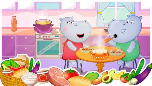 Play Cooking games: Feed funny animals