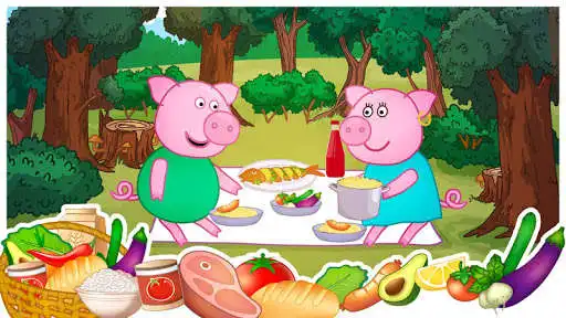 Play Cooking games: Feed funny animals