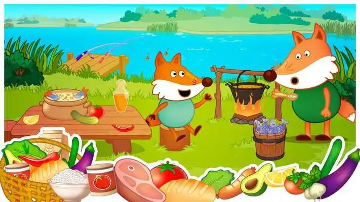Play Cooking games: Feed funny animals