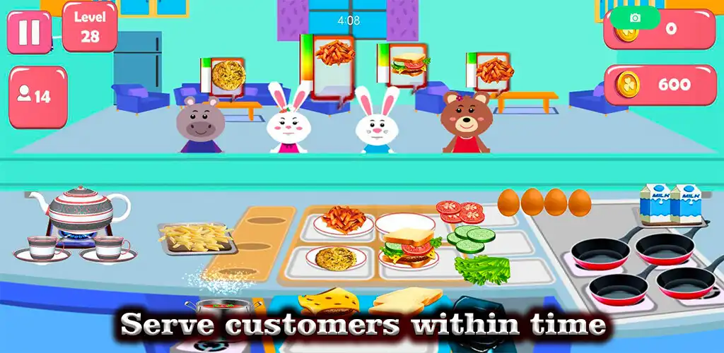 Play Cooking Games For Girls Kids  and enjoy Cooking Games For Girls Kids with UptoPlay