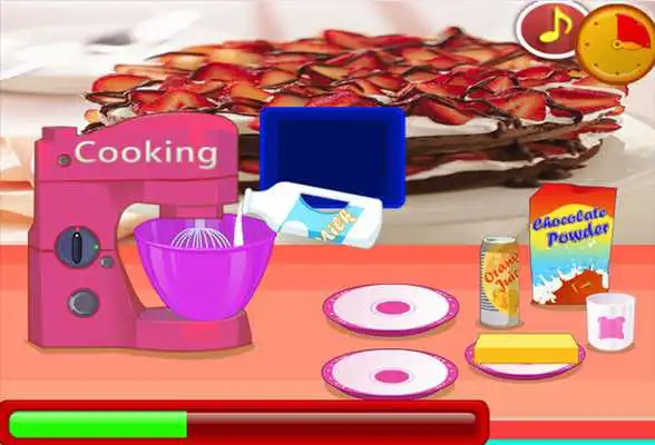 Play cooking games : make to prepare strawberry Play cooking games : make to prepare strawberry