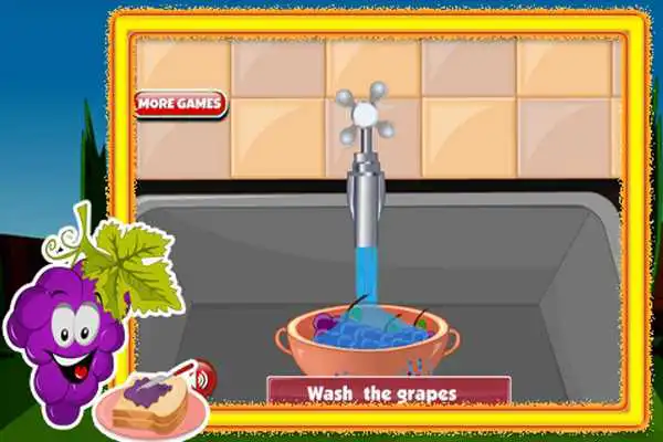 Play Cooking game:Tasty Grape Jelly