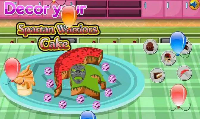 Play Cooking Game Warriors Cake