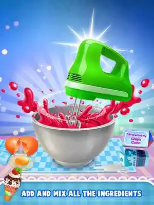 Play Cooking Game - Yummy Ice Cream Cone Maker