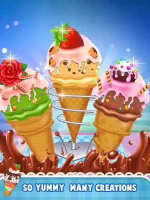 Play Cooking Game - Yummy Ice Cream Cone Maker