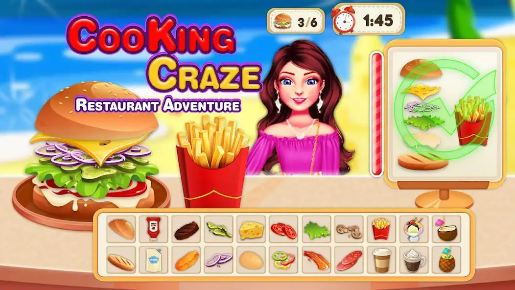 Play Cooking Madness: Cooking Games as an online game Cooking Madness: Cooking Games with UptoPlay