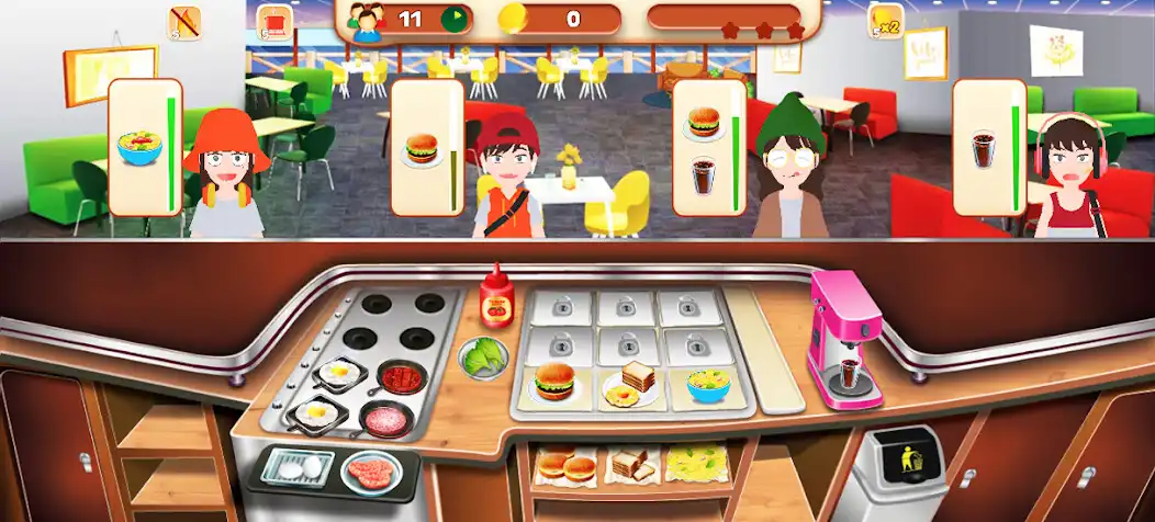 Play Cooking Restaurant City as an online game Cooking Restaurant City with UptoPlay
