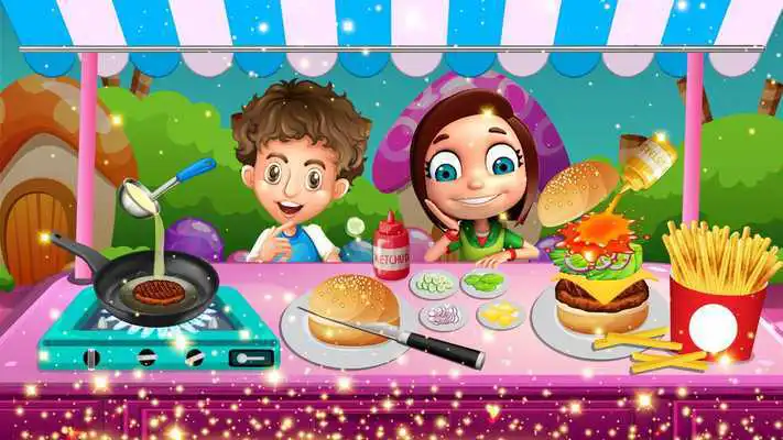 Play Cooking Stand Street Food maker