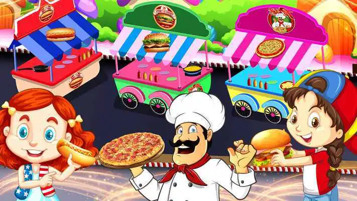 Play Cooking Stand Street Food maker
