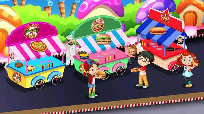 Play Cooking Stand Street Food maker