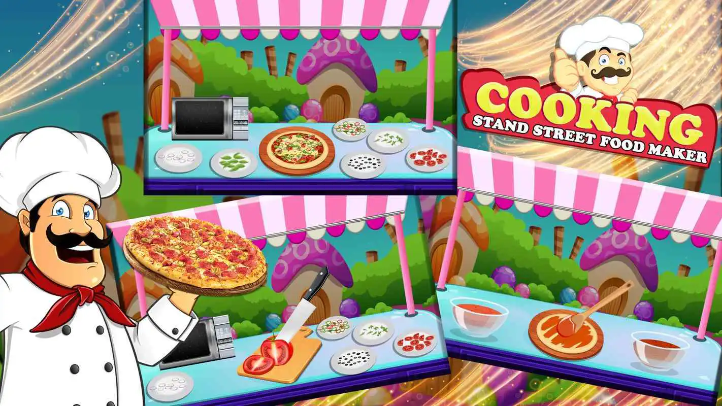Play Cooking Stand Street Food maker