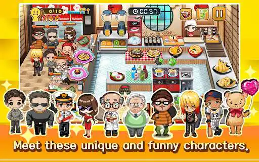 Play Cooking Sushi King as an online game Cooking Sushi King with UptoPlay