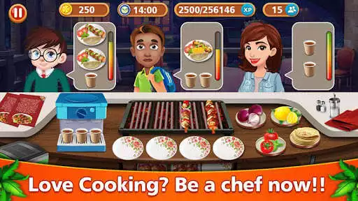 Play Cooking Town : Kitchen Chef Game as an online game Cooking Town : Kitchen Chef Game with UptoPlay