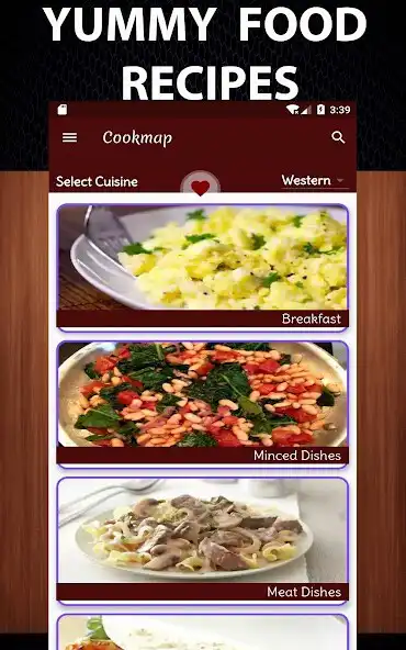 Play Cookmap: Continental food recipes offline,cooking  and enjoy Cookmap: Continental food recipes offline,cooking with UptoPlay