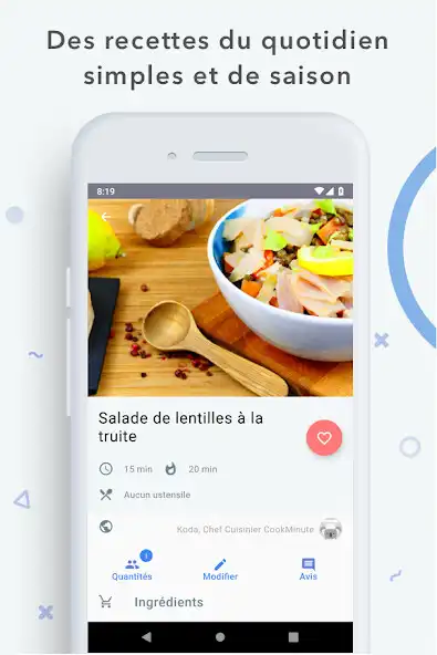 Play CookMinute - Les recettes de cuisine du quotidien  and enjoy CookMinute - Les recettes de cuisine du quotidien with UptoPlay