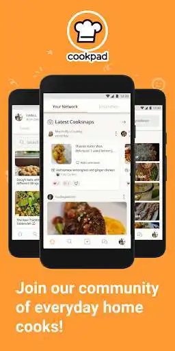 Play Cookpad: Find  Share Recipes  and enjoy Cookpad: Find  Share Recipes with UptoPlay