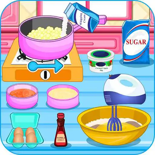 Free play online Cook White Cheescake Caramel  APK