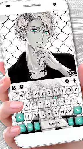 Play Cool Anime Boy Keyboard Theme  and enjoy Cool Anime Boy Keyboard Theme with UptoPlay