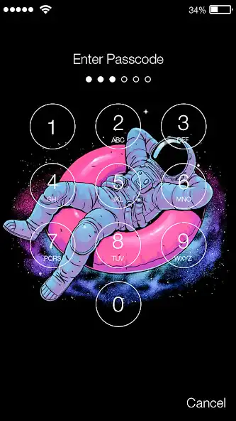 Play Cool Astronaut Art Space Logsc as an online game Cool Astronaut Art Space Logsc with UptoPlay
