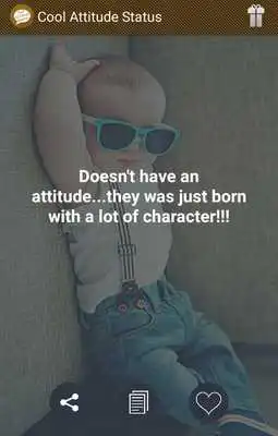 Play Cool Attitude Status