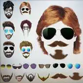 Free play online Cool Beard  Mustache Photo Editor-Man Hairstyles APK