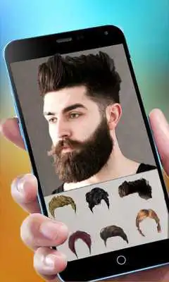 Play Cool Beard  Mustache Photo Editor-Man Hairstyles